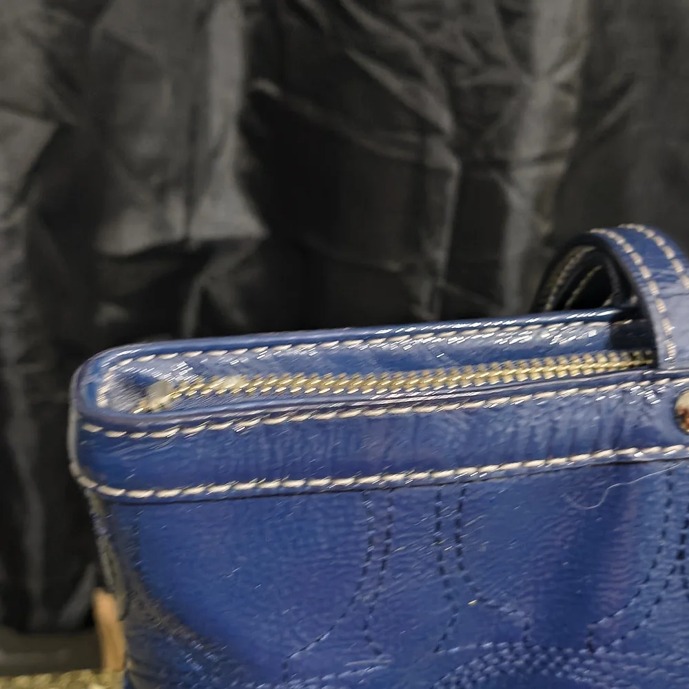 Coach Blue Tote Bag - Picture 13 of 13